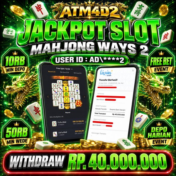 JACKPOT SLOT MAHJONG WAYS 2 02 SEPTEMBER 2026